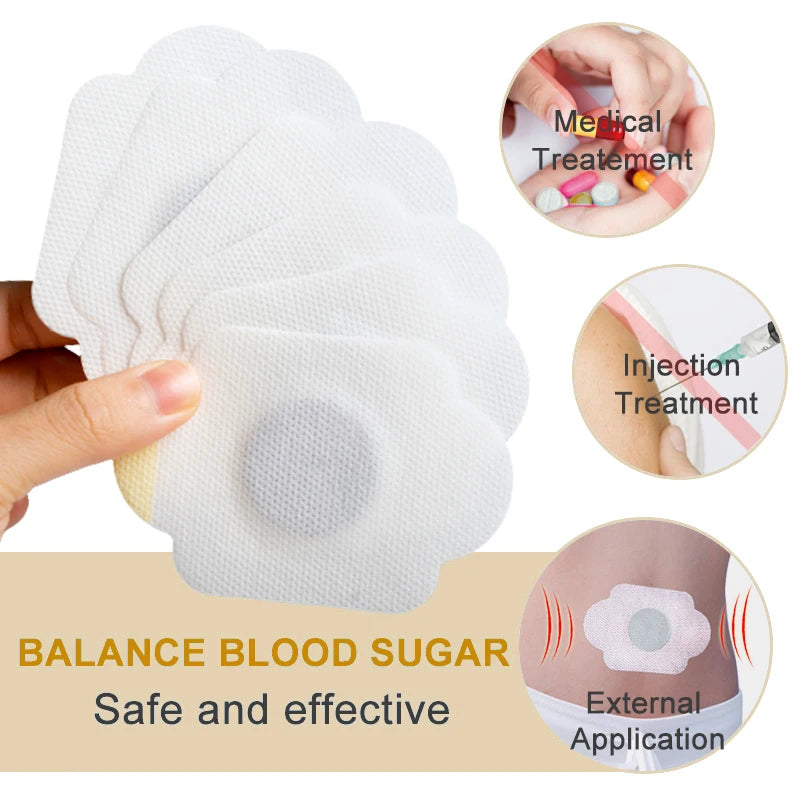 Diabetes Patch | 100% Natural Herbal Plaster for Blood Sugar Control & Glucose Balance