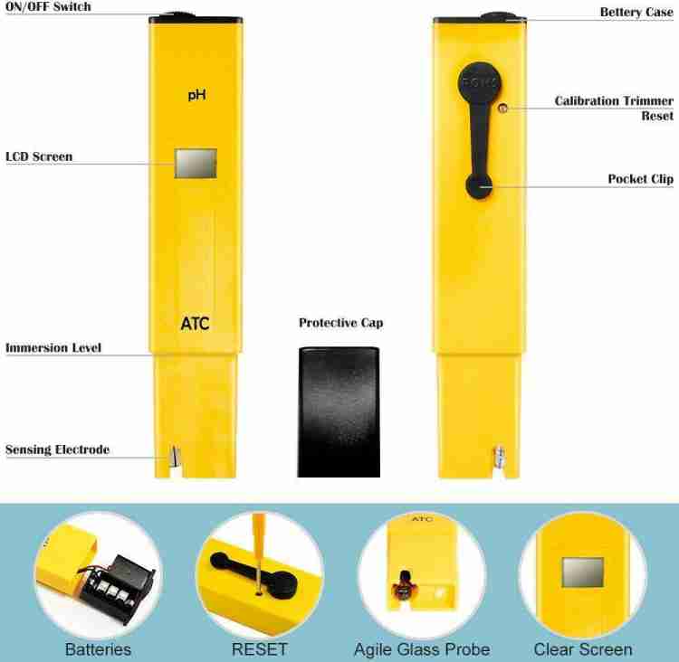 Water Quality Tester TDS EC Temperature Meter